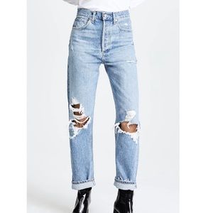 Agolde 90’s mid rise, loose fit jeans